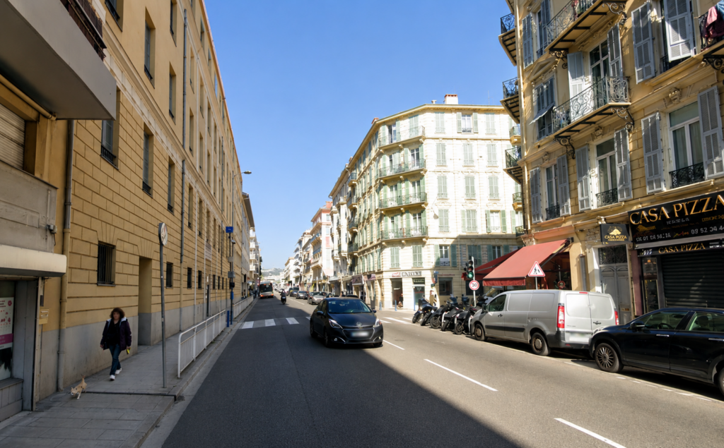 Nice, la rue Barla
