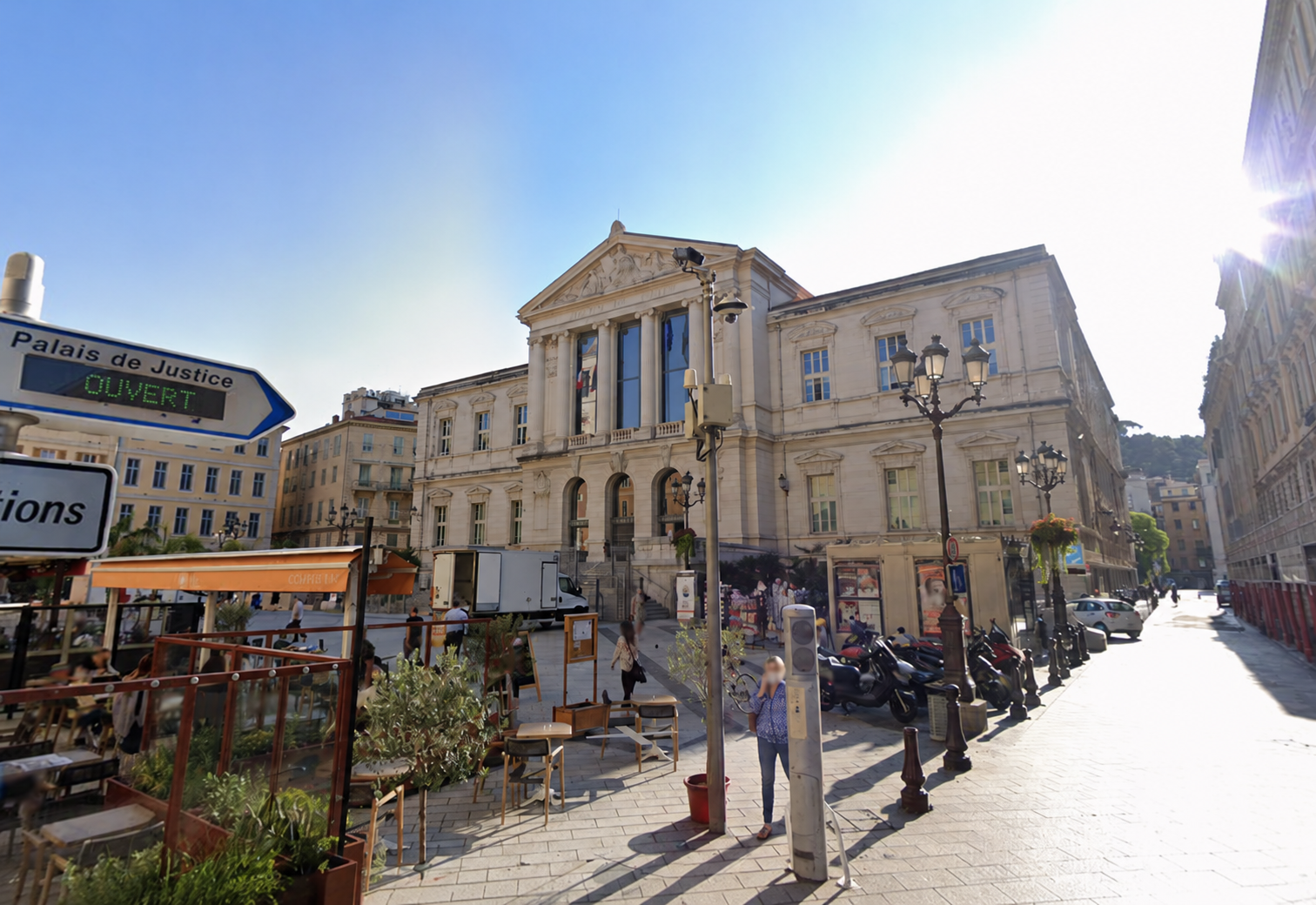 Le Palais de Justice de Nice - capture Google Maps