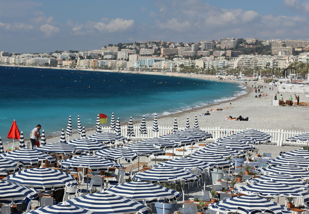 Plage privée à Nice