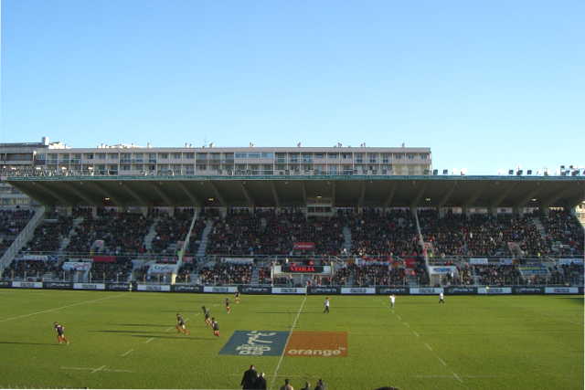 Le stade Mayol à Toulon, antre du RC Toulon