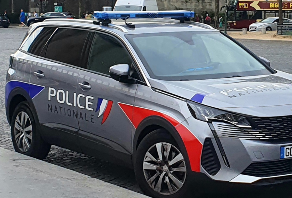 Véhicule de la police nationale (image d'illustration)