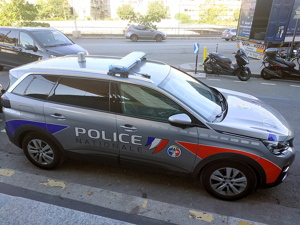 Véhicule de la police nationale (image d'illustration)