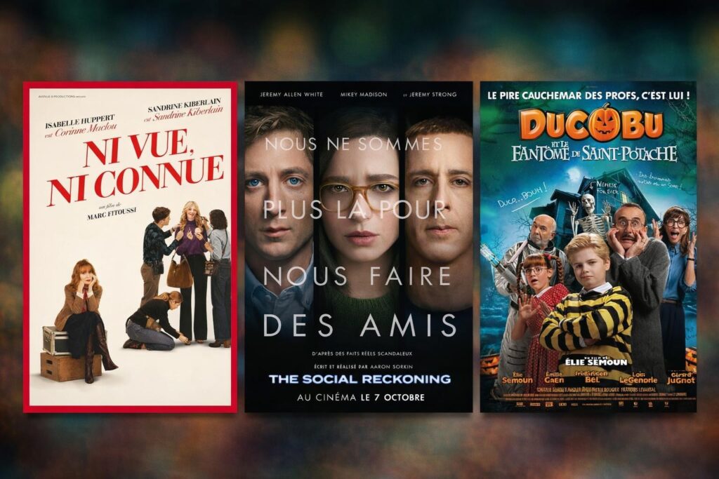 Affiches des films de la chronique Cinéma