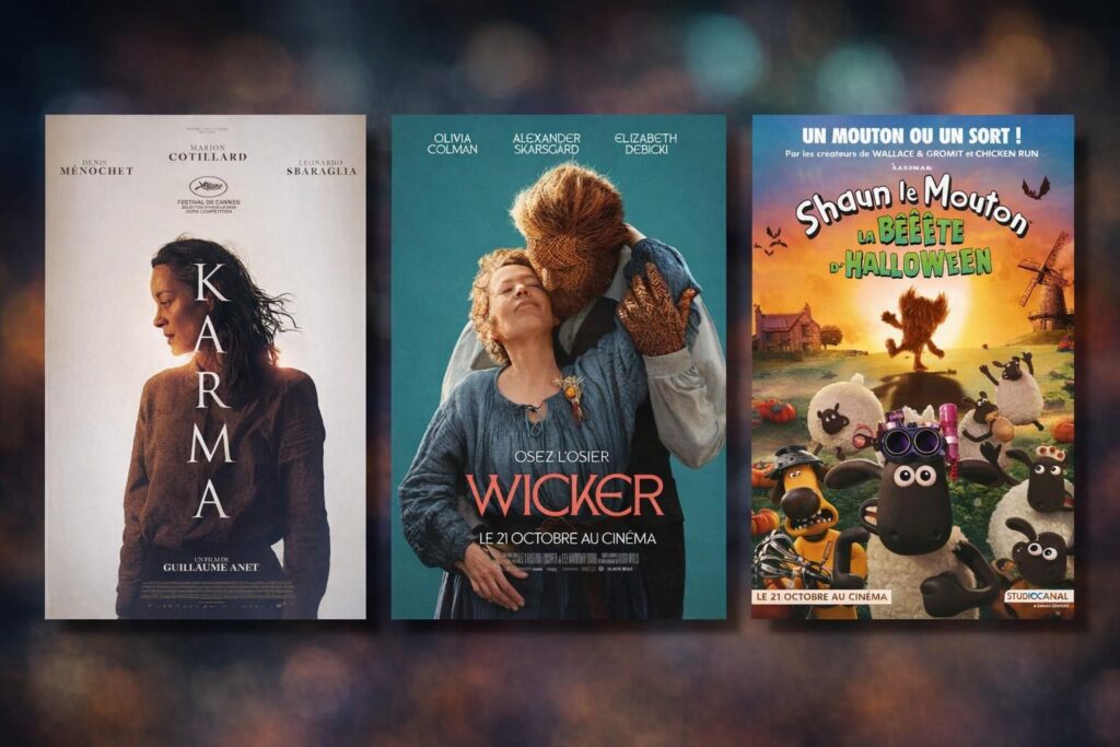 Affiches des films de la chronique Cinéma