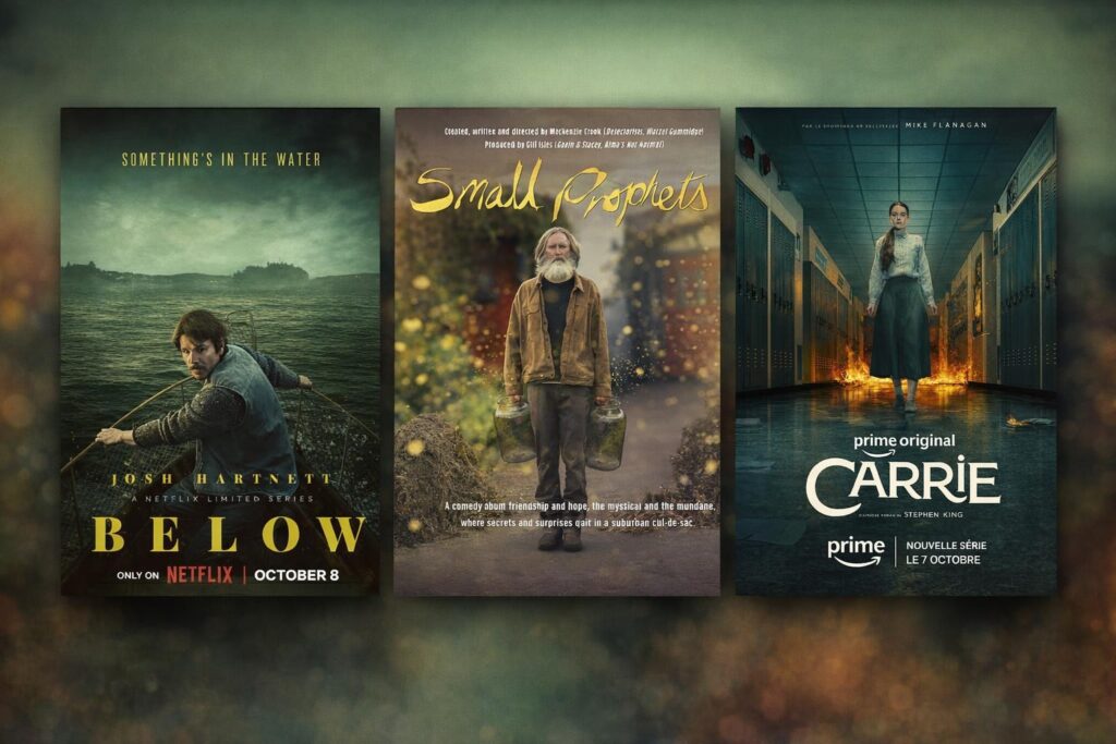 Affiches des séries de la chronique Séries