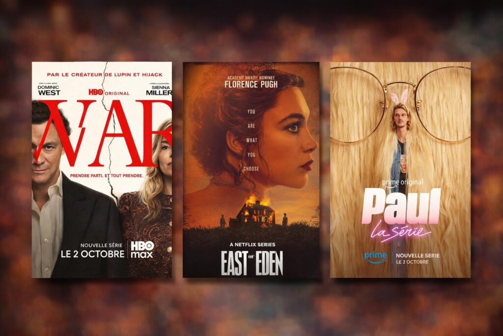 Affiches des séries de la chronique Séries