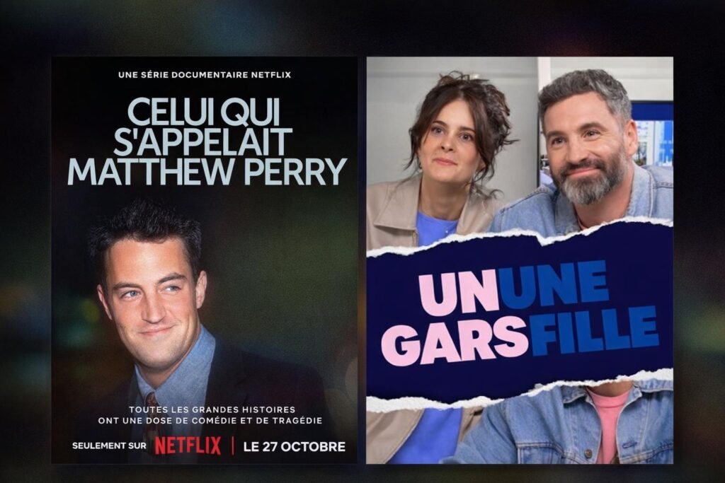 Affiches des séries de la chronique Séries