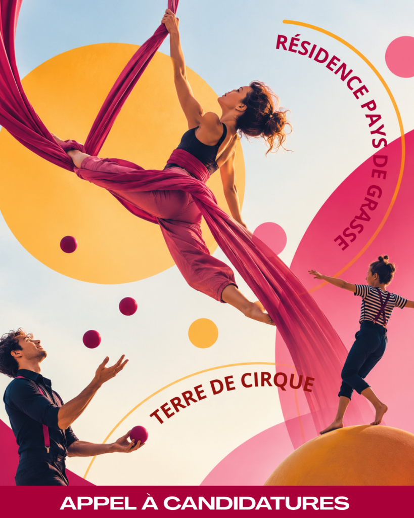 Représentation de cirque dans le Pays de Grasse