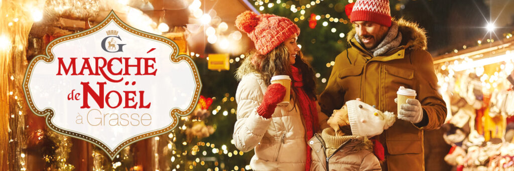 Marché de Noël dans les rues de Grasse