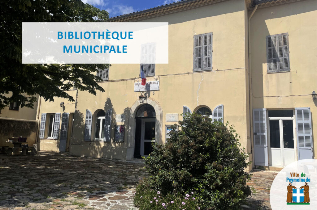 Entrée de la bibliothèque municipale de Peymeinade