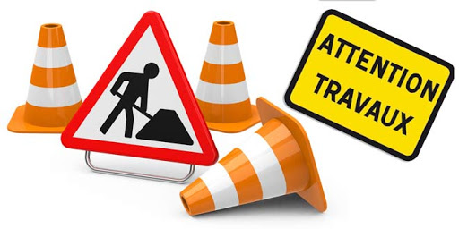 Travaux de goudronnage sur l’EV8 à Seillans